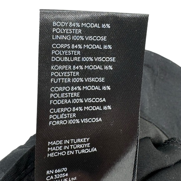 NEW! Anthropologie High-Rise Pleated Wide-Leg Trousers High Waisted Black | 10 - Picture 13 of 14